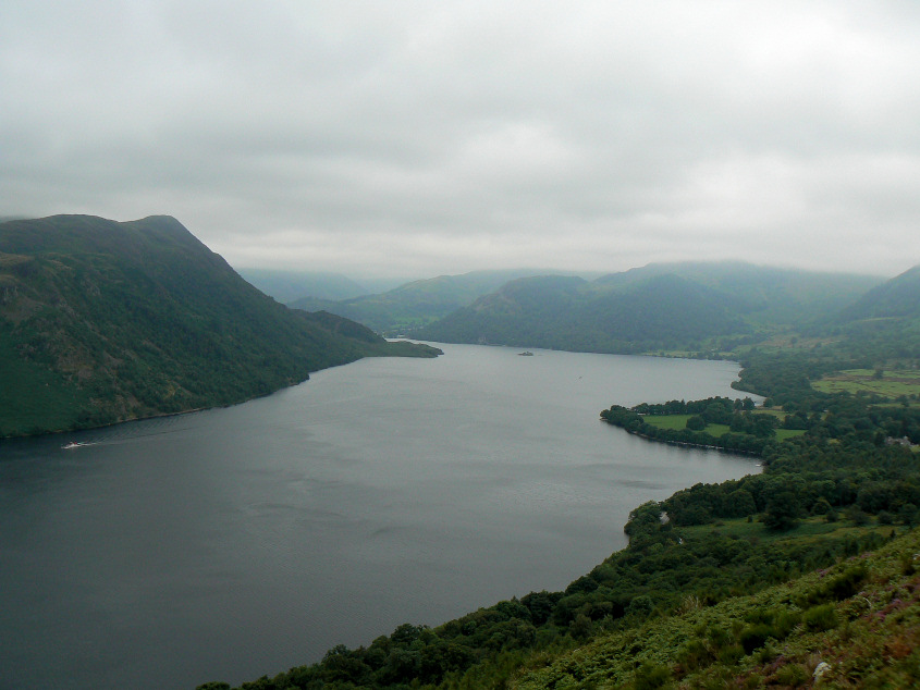 Ullswater from Yew Crag Ullswater from Yew Crag